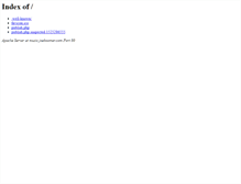 Tablet Screenshot of music.joeboomer.com